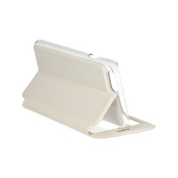 Housse Folio pour Mobile avec Fenêtre Iphone 6 Blanc