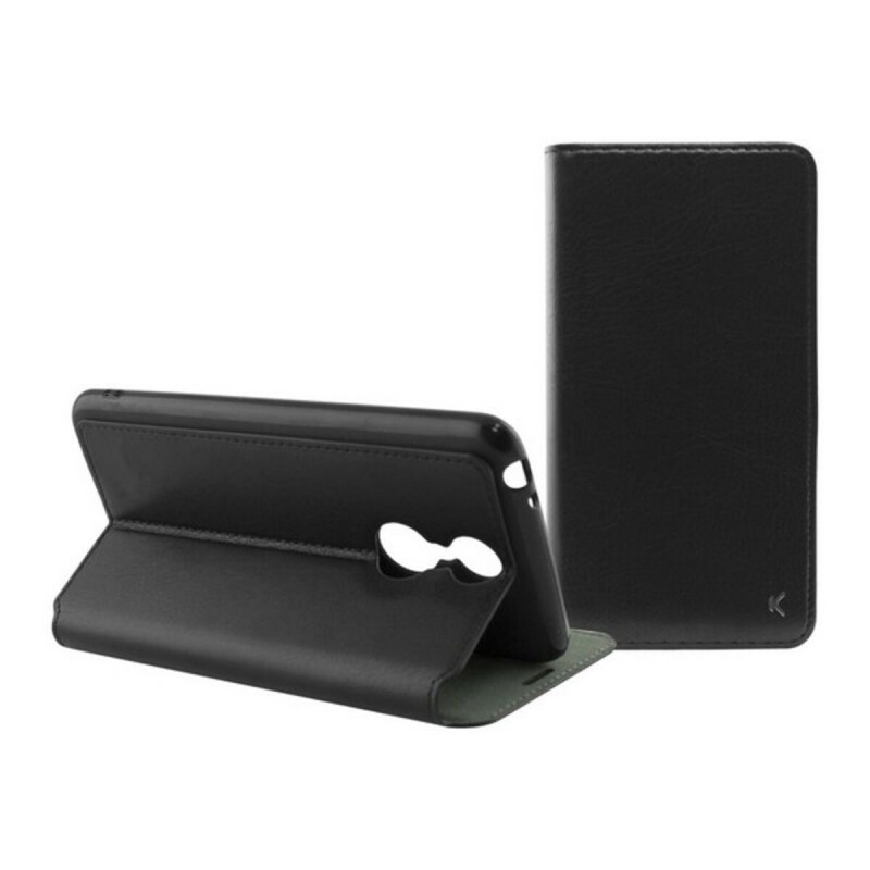 Housse Folio pour Mobile Alcatel 3 Flex Noir