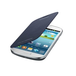 Housse Folio pour Mobile Samsung Galaxy Express I8730 Bleu