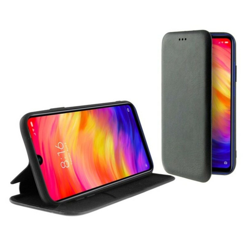 Housse Folio pour Mobile Redmi Note 7 KSIX Noir