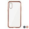 Protection pour téléphone portable Iphone X/xs KSIX Flex Metal TPU Flexible