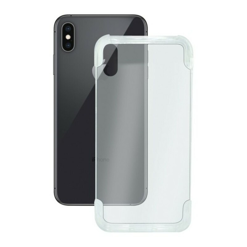 Protection pour téléphone portable Iphone Xs Max KSIX Flex Armor Transparent