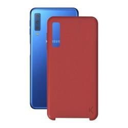 Protection pour téléphone portable Samsung Galaxy A7 Soft Rouge