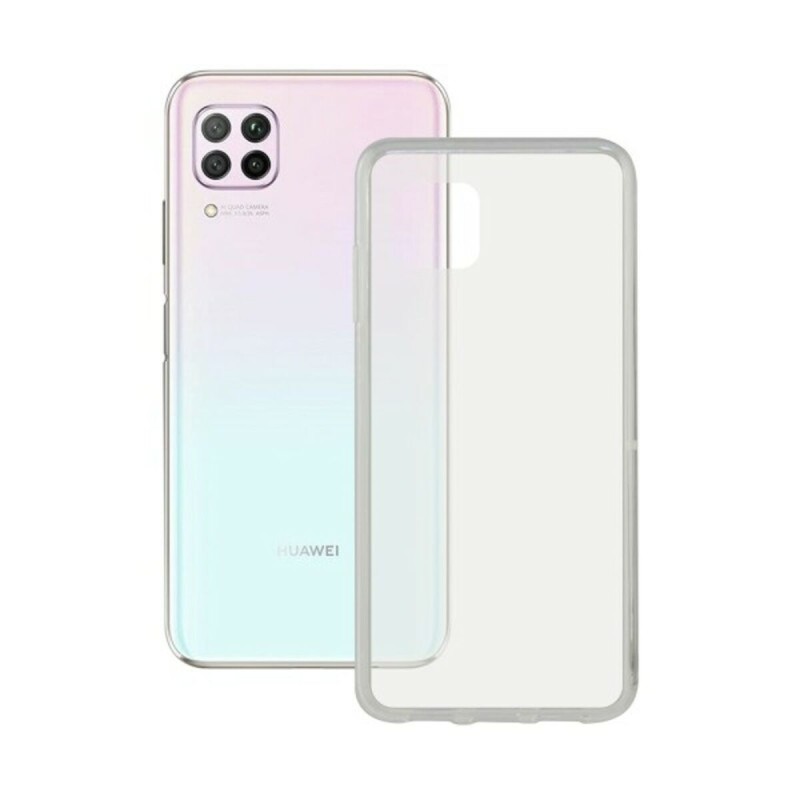 Housse pour Mobile avec Bord en TPU Huawei P40 Lite Contact Flex Transparent