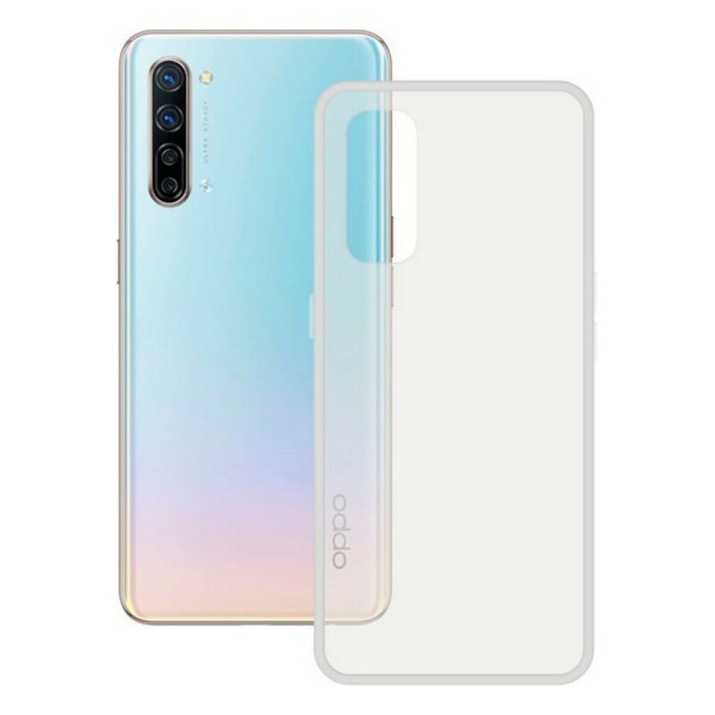 Protection pour téléphone portable Oppo Find X2 Lite KSIX Flex Tpu Transparent