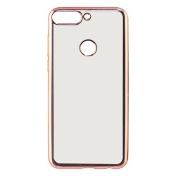 Protection pour téléphone portable Huawei Y7 2018 KSIX Flex Metal TPU Flexible