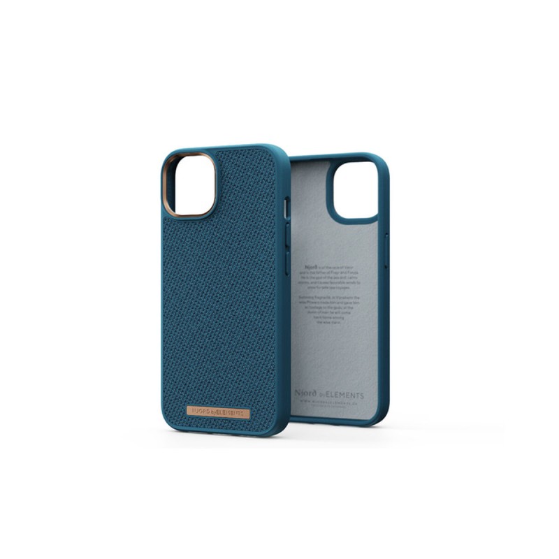 Protection pour téléphone portable Njord Byelements IPHONE 14 Bleu