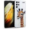 Protection pour téléphone portable Cool Giraffe Drawings Samsung Galaxy S21 Ultra