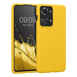 Protection pour téléphone portable Silicone Jaune 5,5" Logement arrière (Reconditionné B)