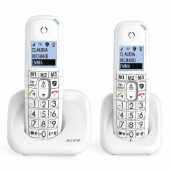 Téléphone Sans Fil Alcatel XL785 DUO Blanc Bleu