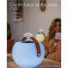 Haut-parleur Bluetooth avec Lampe LED KSIX Bubble Blanc Ordinateur portable