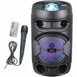 Haut-parleurs bluetooth portables Inovalley KA02 BOWL 400 W Karaoke