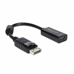 Adaptateur DisplayPort vers HDMI DELOCK Adaptador DisplayPort  HDMI 13 cm Noir