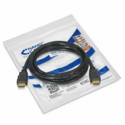 Câble HDMI NANOCABLE HDMI V2.0, 1m 10.15.3601 V2.0 4K 1 m Noir