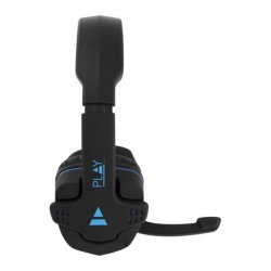 Casques avec Micro Gaming Ewent PL3320 Noir Bleu