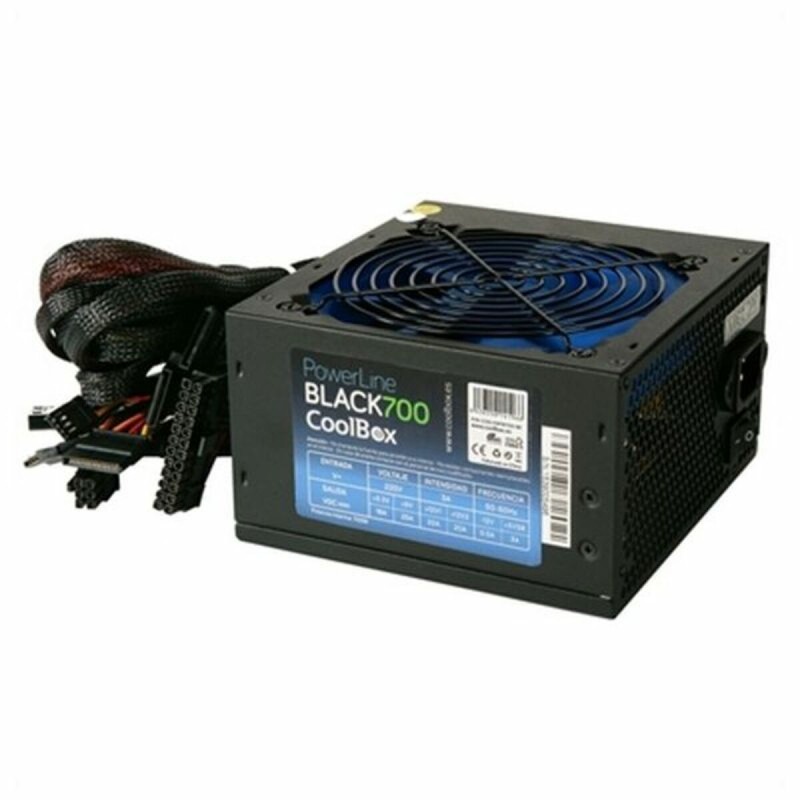 Bloc d’Alimentation CoolBox COO-FAPW700-BK 700W 700 W