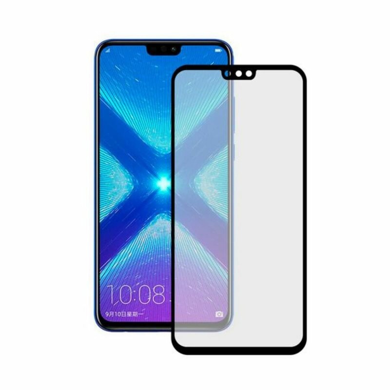 Film Protecteur en Verre Trempé pour Téléphone Portable Honor 8X KSIX Extreme 2.5D Noir