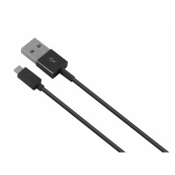 Câble USB vers Micro USB Contact 1 m Noir