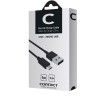 Câble USB vers Micro USB Contact 1 m Noir