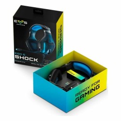 Casques avec Micro Gaming Energy Sistem ESG-5 3.5 mm LED Noir