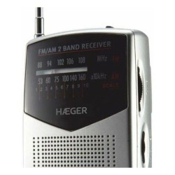 Radio AM/FM Haeger Pocket