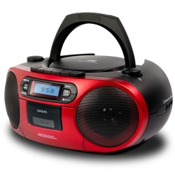 Radio-Cassette Aiwa BBTC550RD    6W Rouge