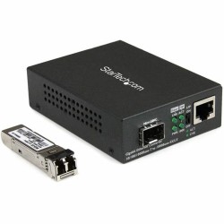 Émetteur-Récepteur d'Audio Startech 3986649000 1 Gbit/s Noir