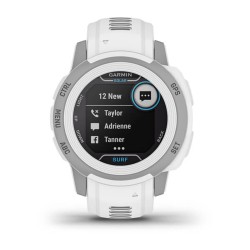 Montre intelligente GARMIN Instinct 2S Solar Surf Gris Blanc 0,79" Vert