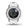 Montre intelligente GARMIN Instinct 2S Solar Surf Gris Blanc 0,79" Vert