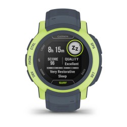 Montre intelligente GARMIN Instinct 2 Surf Edition Citron 0,9" Gris Verde, gris