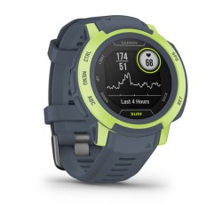 Montre intelligente GARMIN Instinct 2 Surf Edition Citron 0,9" Gris Verde, gris