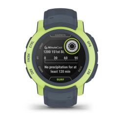 Montre intelligente GARMIN Instinct 2 Surf Edition Citron 0,9" Gris Verde, gris