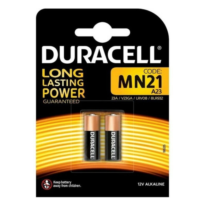 Batteries MN21B2 DURACELL 80411331403 (2 pcs) (2 Unités)