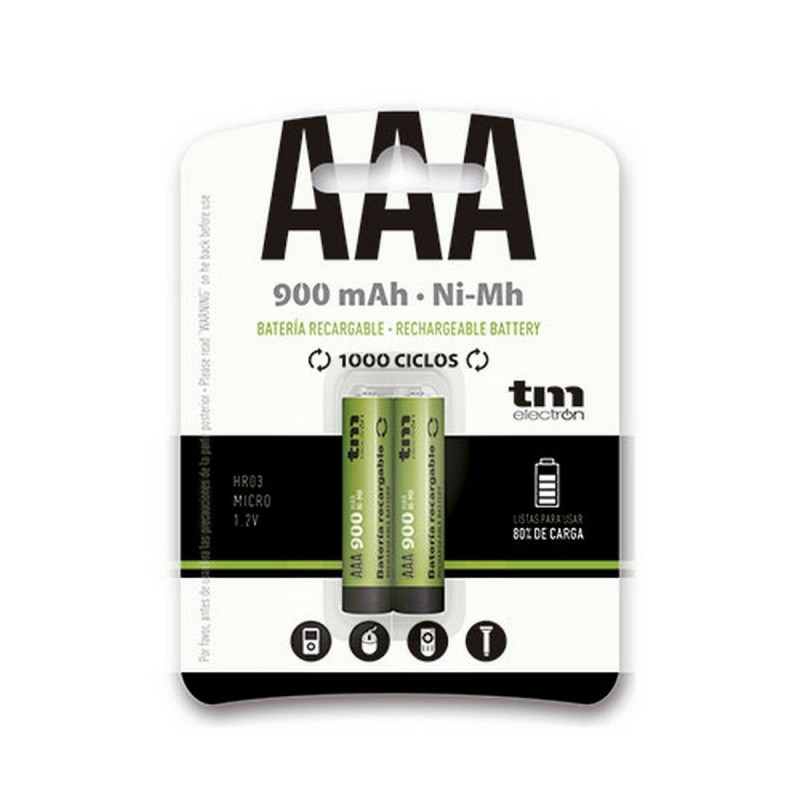 Batterie TM Electron Ni-Mh R03 900 mAh