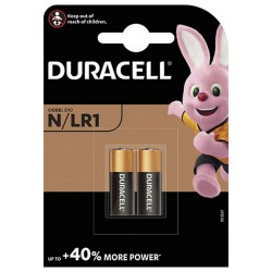 Pile Alcaline DURACELL (2 uds) LR1