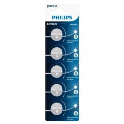 Pile Bouton au Lithium Philips CR2016