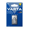 Batteries Varta Ultra Lithium 9 V (1 Unités)