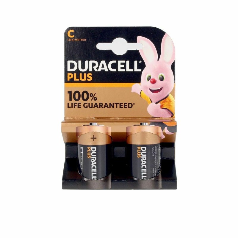 Piles Alcalines LR14 DURACELL Plus Power C