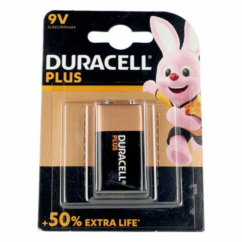 Pile Alcaline Plus Power DURACELL Plus Power 6LR61/MN1604