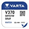 Pile bouton Varta Silver Oxyde d'argent 1,55 V SR69