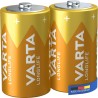 Piles Alcalines Varta Longlife LR20 1,5 V Type D (2 Unités)