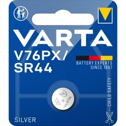 Pile bouton Varta Silver Oxyde d'argent 1,55 V SR44