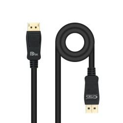 Câble DisplayPort NANOCABLE HDR 8K Ultra HD Noir