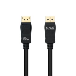 Câble DisplayPort NANOCABLE HDR 8K Ultra HD Noir