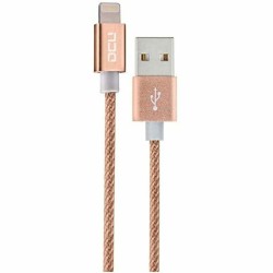 Câble USB vers Lightning DCU 34101210 Rose 1 m