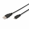 Câble USB vers micro USB Ewent EW-UAB-010-MC 1 m