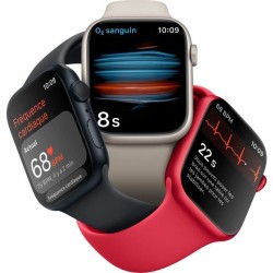 Montre intelligente Apple Watch Series 8 Argenté 45 mm