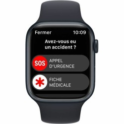 Montre intelligente Apple Watch Series 8 Noir 45 mm