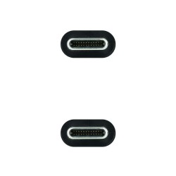 Câble USB C NANOCABLE 10.01.4100 Noir 50 cm