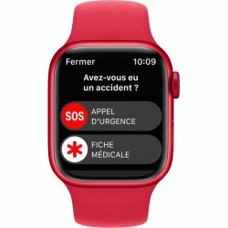 Montre intelligente Apple Watch Series 8 41 mm Rouge